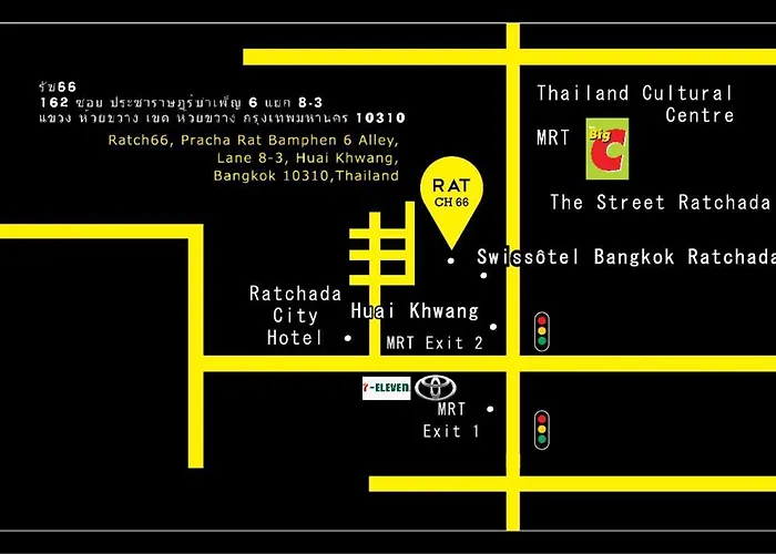 Ratch66 Huai Khwang Mrt 3* Bangkok